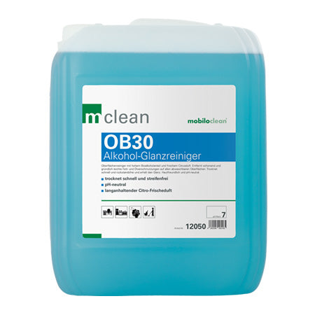Detergent ultraconcentrat curatare geamuri pe baza de alcool OB30
