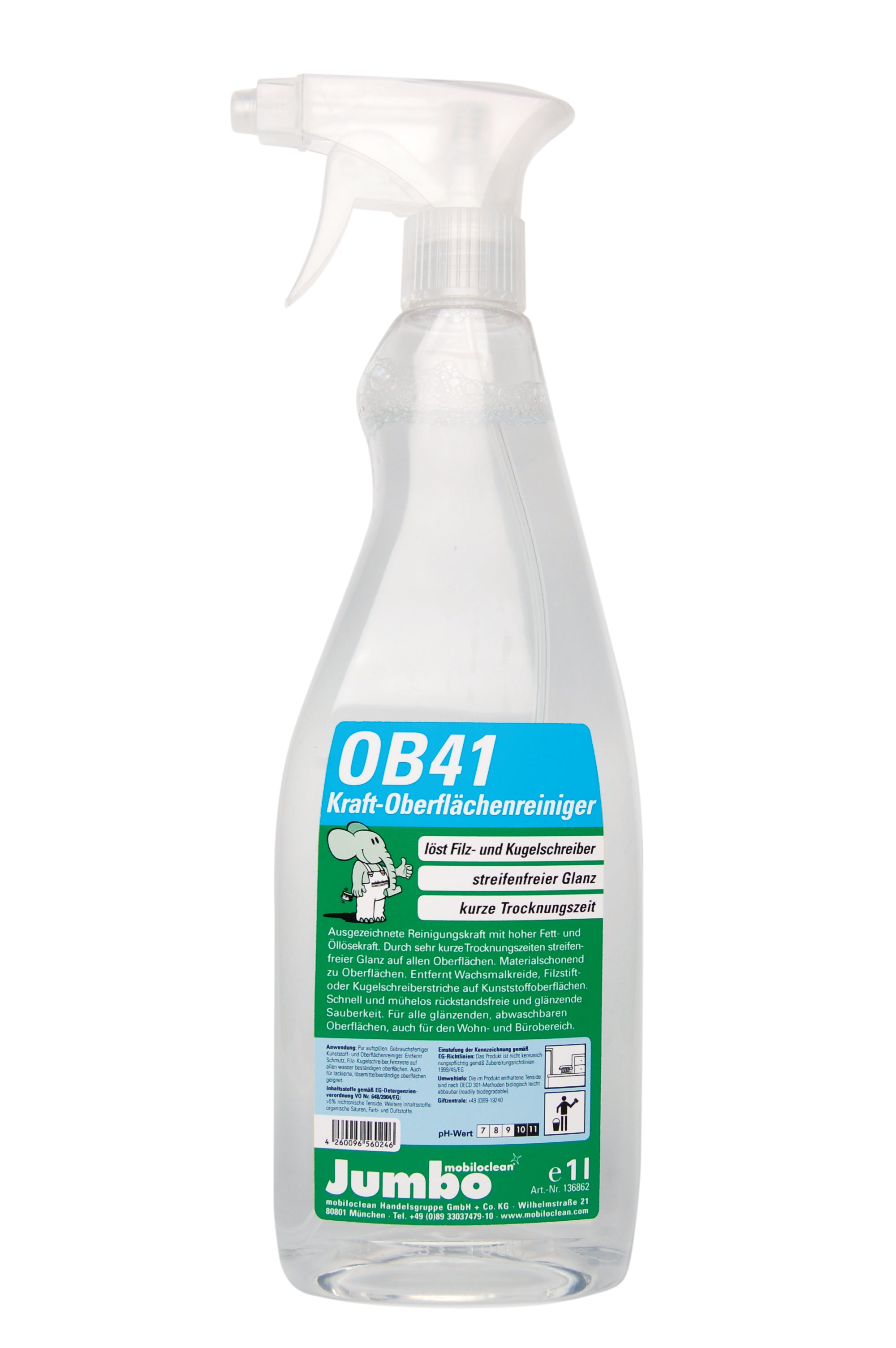 Detergent curatare carioca si pix de pe suprafete OB41